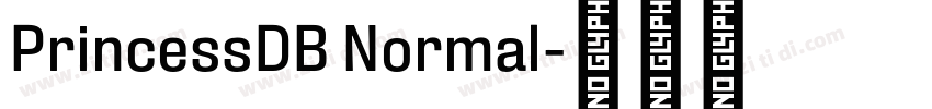 PrincessDB Normal字体转换